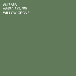 #617A5A - Willow Grove Color Image